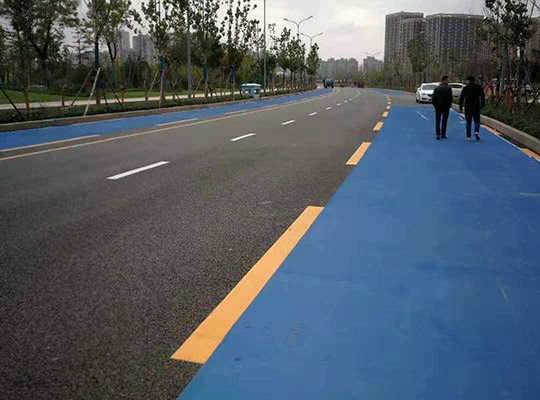水性彩路铺装改色地坪